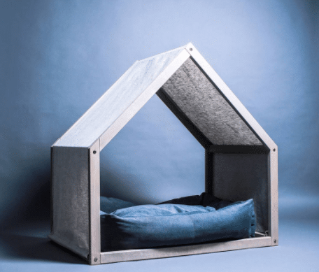 Minimalist Dog: indoor dog house