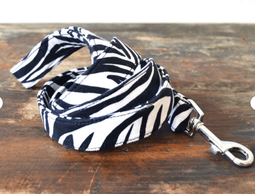 Zebra Stripe Leash