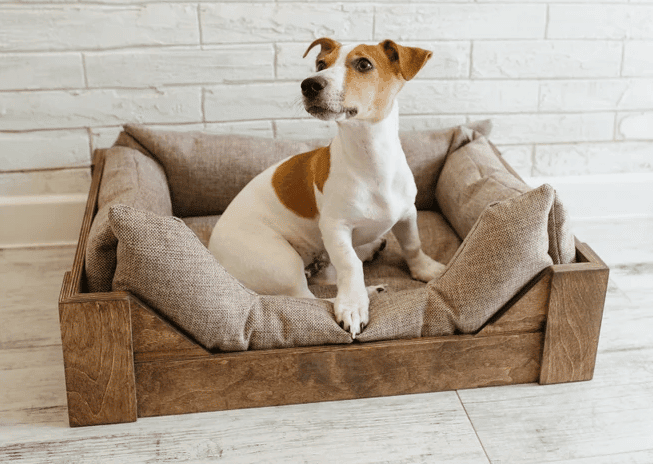 Farmhouse Style Dog Bed